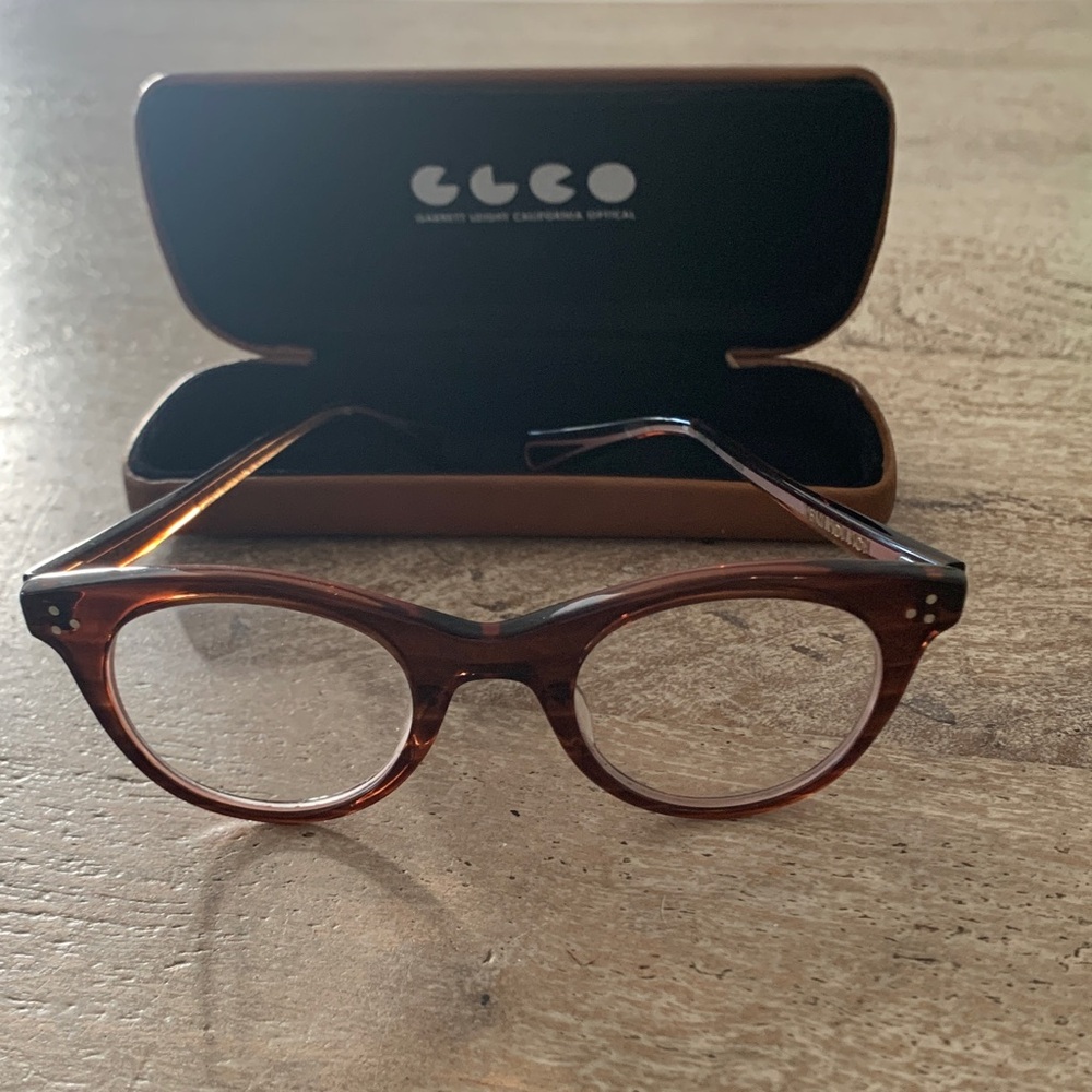 Garrett Leight Brown Glasses